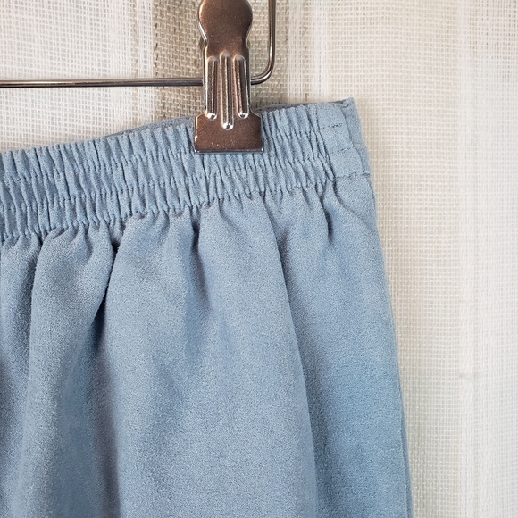 Alfred Dunner Pull-on Grandma Pants Blue Size 10 Petite - Picture 8 of 12